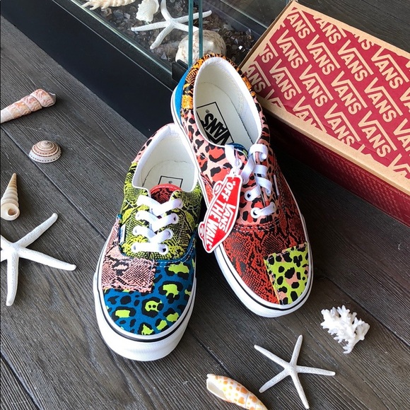 🌴🌼VANS-PATCHWORK LEOPARD/SNACK🌼🌴 - Picture 3 of 11